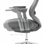 Ергономичен стол BADEN - сив - Image 10