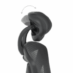 Ергономичен стол CAEN - черен - Image 10