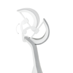 Ергономичен стол Carmen 7901 W - сив - Image 13
