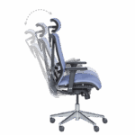 Ергономичен стол COTIA - син - Image 8