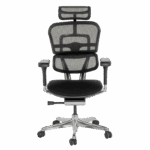 Ергономичен стол ERGOHUMAN ELITE 2 - черна рамка - черен - Image 2