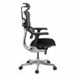 Ергономичен стол ERGOHUMAN ELITE 2 - черна рамка - черен - Image 4