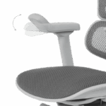 Ергономичен стол ERGOHUMAN ELITE 2 - сива рамка - сив - Image 12