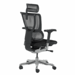 Ергономичен стол ERGOHUMAN IOO ELITE 2 - черна рамка - черен - Image 7