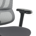 Ергономичен стол ERGOHUMAN IOO ELITE 2 - черна рамка - сив - Image 14