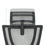 Ергономичен стол ERGOHUMAN IOO ELITE 2 - черна рамка - сив - Image 16
