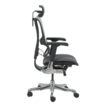 Ергономичен стол ERGOHUMAN IOO ELITE 2 - черна рамка - сив - Image 5