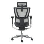 Ергономичен стол ERGOHUMAN IOO ELITE 2 - черна рамка - сив - Image 7