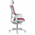 Ергономичен стол ERGOHUMAN IOO ELITE 2 - сива рамка - червен - Image 5