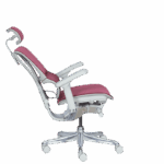 Ергономичен стол ERGOHUMAN IOO ELITE 2 - сива рамка - червен - Image 6