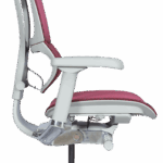 Ергономичен стол ERGOHUMAN IOO ELITE 2 - сива рамка - червен - Image 8