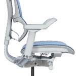 Ергономичен стол ERGOHUMAN IOO ELITE 2 - сива рамка - син - Image 10