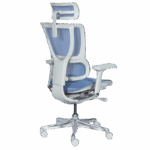 Ергономичен стол ERGOHUMAN IOO ELITE 2 - сива рамка - син - Image 8