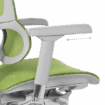 Ергономичен стол ERGOHUMAN IOO ELITE 2 - сива рамка - зелен - Image 15
