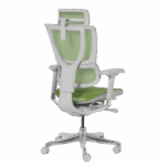 Ергономичен стол ERGOHUMAN IOO ELITE 2 - сива рамка - зелен - Image 6