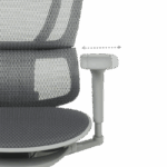 Ергономичен стол ERGOHUMAN IOO ULTRA - сива рамка - сив - Image 16