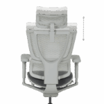 Ергономичен стол ERGOHUMAN IOO ULTRA - сива рамка - сив - Image 9