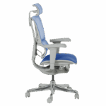 Ергономичен стол ERGOHUMAN IOO ULTRA - сива рамка - син - Image 5