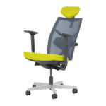 Ергономичен стол FREDO - горчица - Image 6