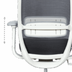 Ергономичен стол GLAND - черен - Image 10