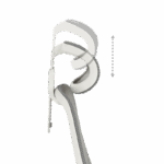 Ергономичен стол GLAND - син-сив - Image 15