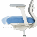 Ергономичен стол GLAND - син-сив - Image 9