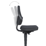Индустриален ергономичен стол BIMOS NEXXIT 1 - 9030 - черен - Image 9