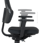 Индустриален ергономичен стол BIMOS NEXXIT 3 - 9031 - черен - Image 14