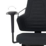 Индустриален ергономичен стол BIMOS NEXXIT 3 - 9031 - черен - Image 17