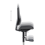 Индустриален ергономичен стол BIMOS NEON 3 - 9561E - Image 11