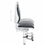 Лабораторен ергономичен стол BIMOS BASIC 3 - 9141 - черен - Image 11