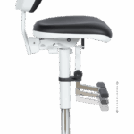 Лабораторен ергономичен стол BIMOS BASIC 3 - 9141 - черен - Image 13