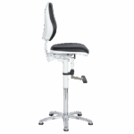 Лабораторен ергономичен стол BIMOS BASIC 3 - 9141 - черен - Image 4