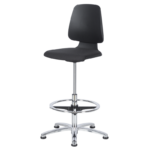 Лабораторен ергономичен стол BIMOS LABSIT 3 - 9121E - черен - Image 4