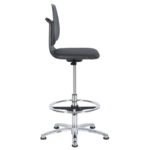 Лабораторен ергономичен стол BIMOS LABSIT 3 - 9121E - черен - Image 5