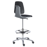 Лабораторен ергономичен стол BIMOS LABSIT 4 - 9125  - черен - Image 5