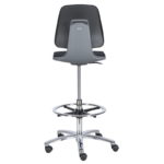 Лабораторен ергономичен стол BIMOS LABSIT 4 - 9125  - черен - Image 6