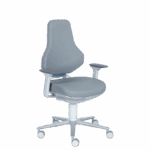 Лабораторен ергономичен стол BIMOS TEXON 2 - 9173R - сив - Image 5