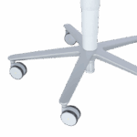 Лабораторен ергономичен стол BIMOS TEXON 2 - 9173R - сив - Image 9