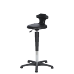Лабораторен ергономичен стол BIMOS FLEX 2 - 9409 - черен - Image 3