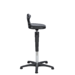 Лабораторен ергономичен стол BIMOS FLEX 2 - 9409 - черен - Image 4