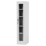 Метален шкаф Carmen CR-1001 L - сив - Image 4