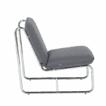 Посетителски стол 1142 - тъмносив - Image 4