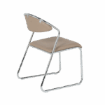 Посетителски стол 1145 - капучино - Image 5