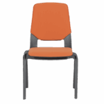 Посетителски стол LIMBER - оранжев - Image 2