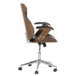 Президентски офис стол Carmen 6408 - орех-черен - Image 4