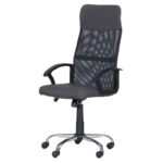 Работен офис стол Carmen 6592-1 - сив-черен - Image 3