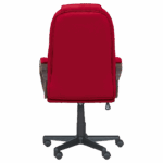 Президентски офис стол Carmen 6682-1 - бордо - Image 4