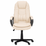 Президентски офис стол Carmen 6682-1 - крем - Image 2