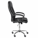 Президентски офис стол Carmen 6682-1 LUX - черен - Image 4